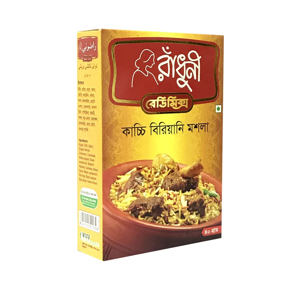 Radhuni Kachchi Biryani Masala-40g