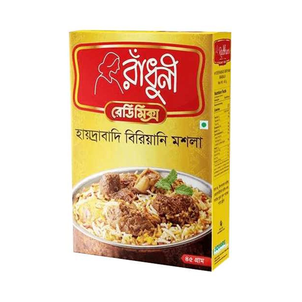 Radhuni Hyderabadi Biryani Masala-45g