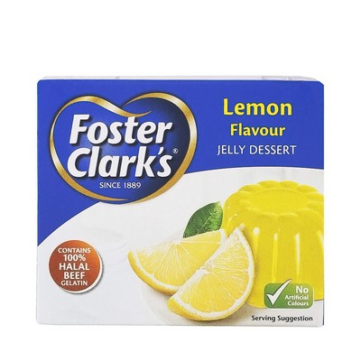 Foster Clark's Gelatin Jelly Dessert Lemon Flavour-80g