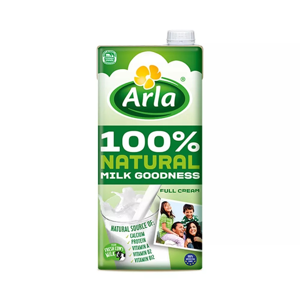 Arla UHT Milk Full Cream-1ltr