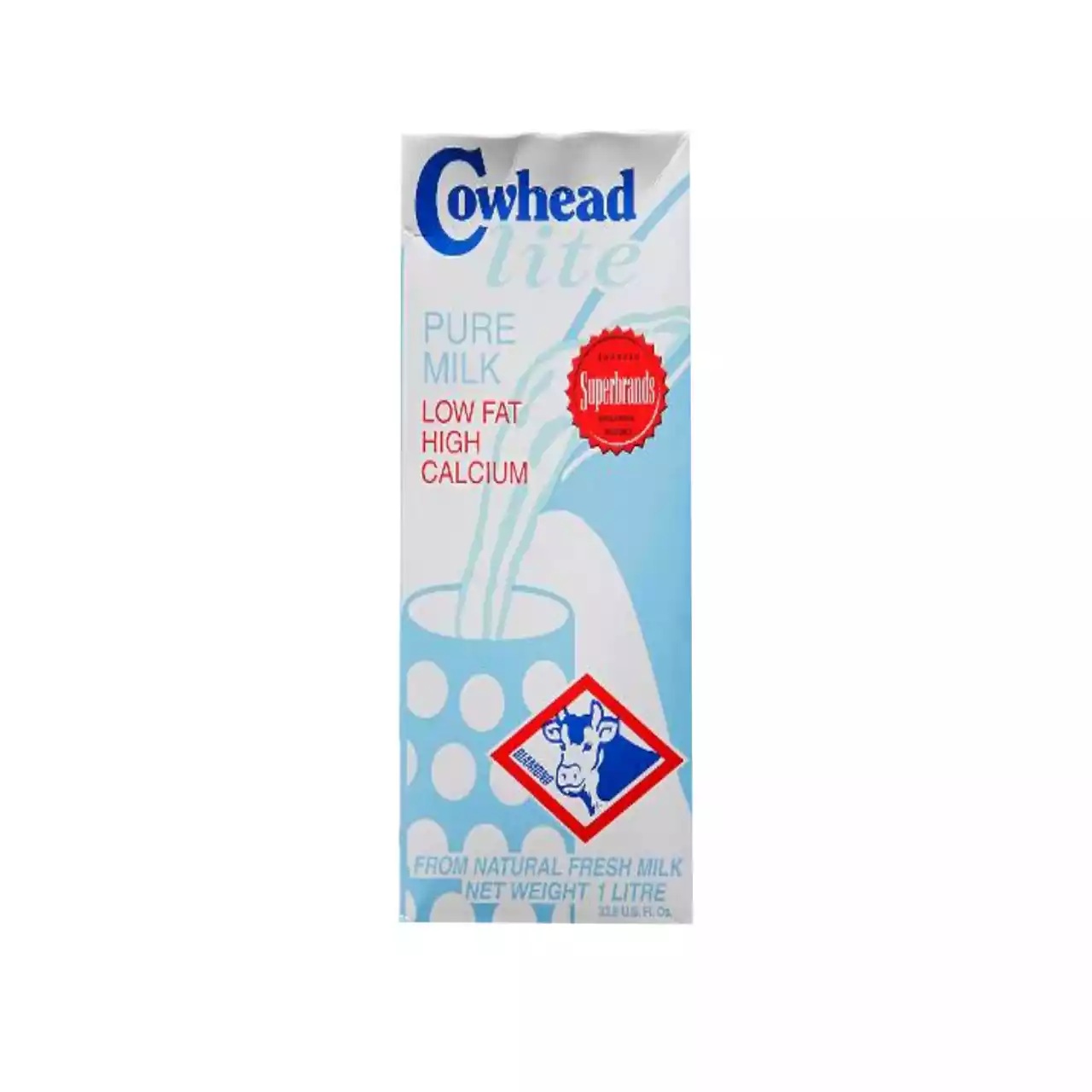 Cowhead Lite UHT Pure Milk Low Fat-1ltr