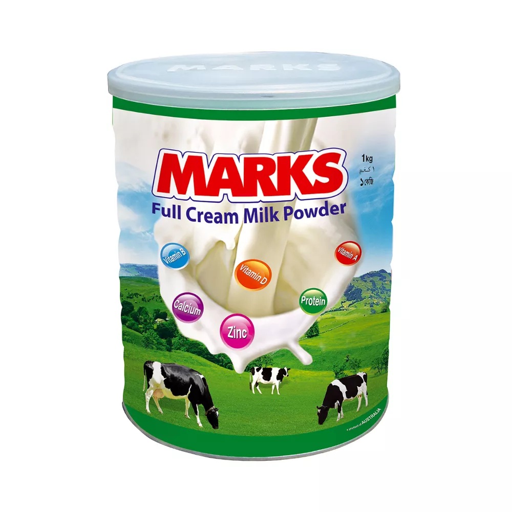 Marks Full Cream Milk Powder Tin-1kg