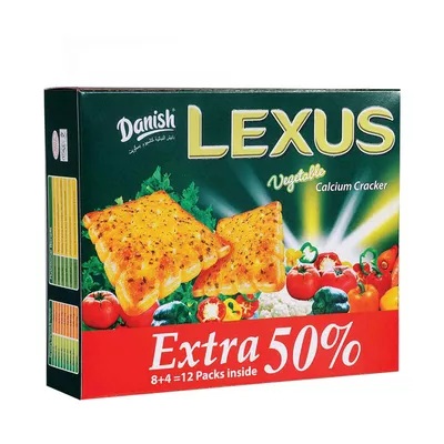 Danish Lexus Vegetable Cracker Biscuit-180g