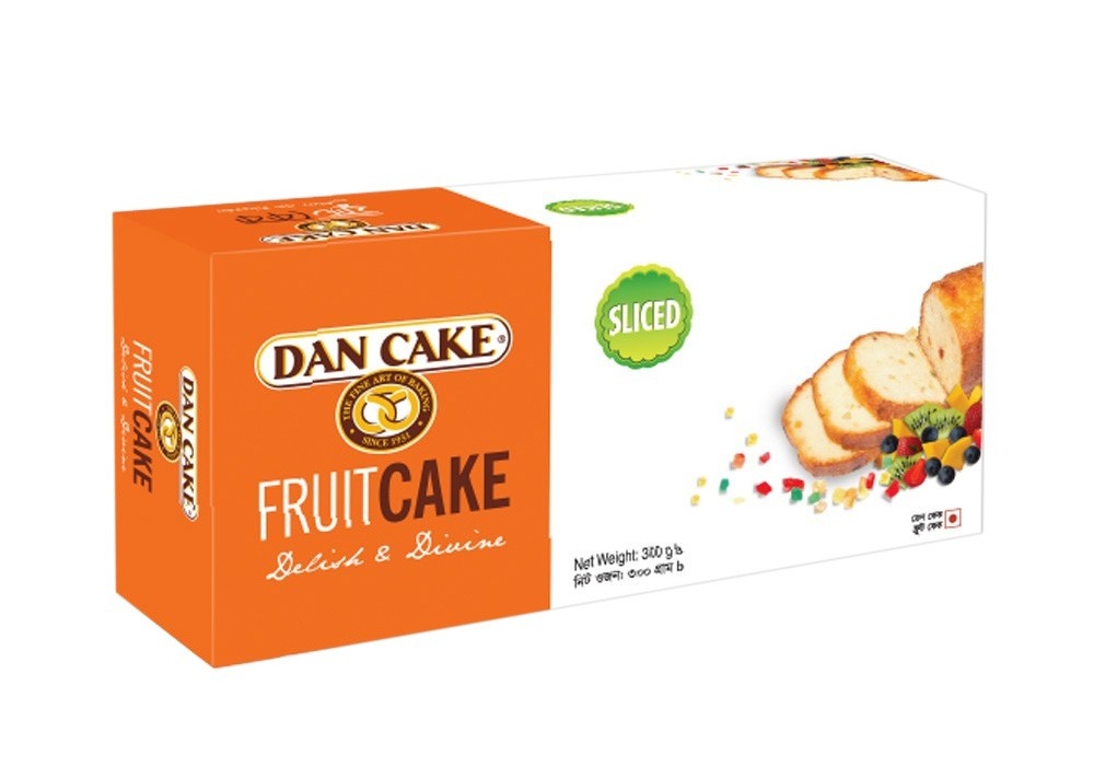 Dan Cake Fruit Cake Sliced-300g