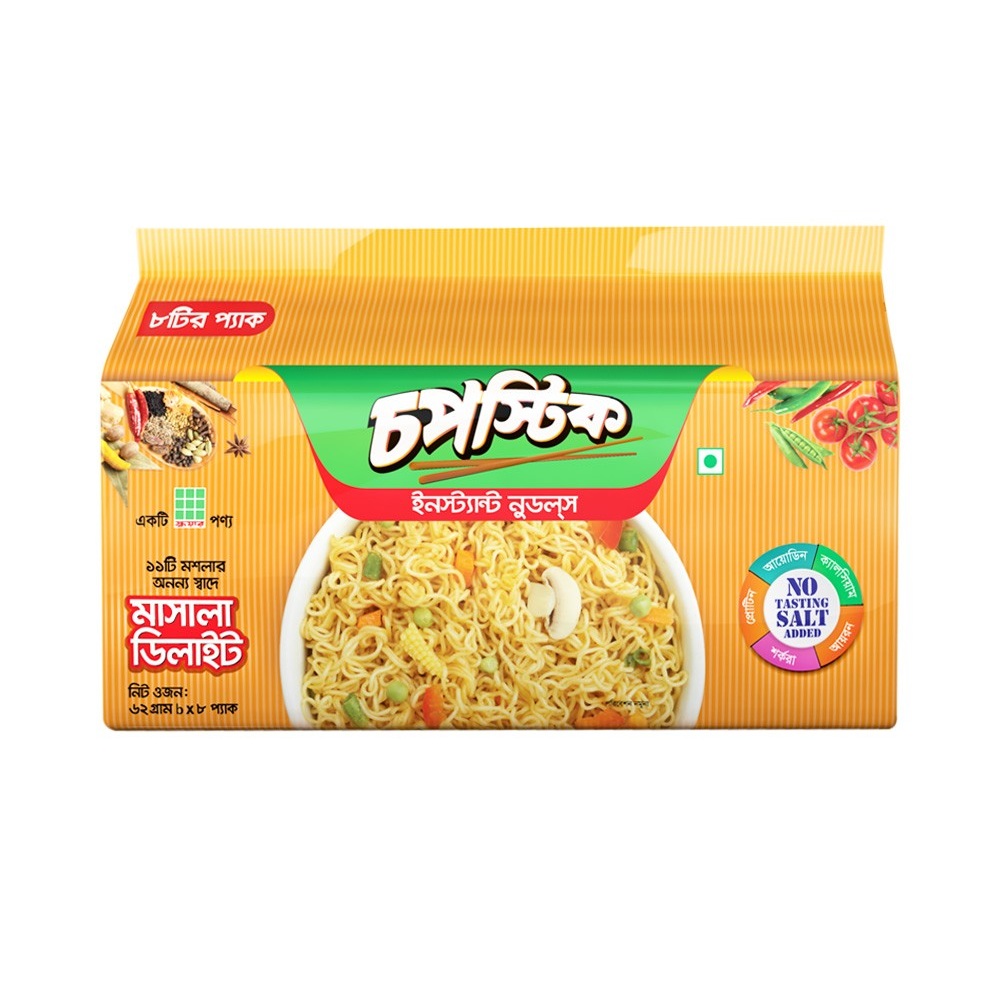 Chopstick Instant Noodles Masala Delight-8pack